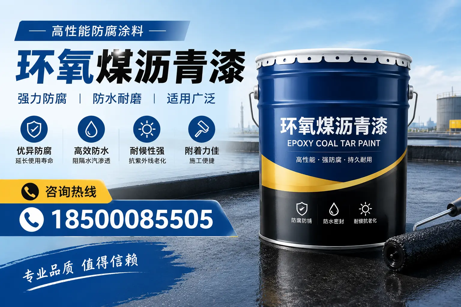 环氧煤沥青漆的主要成分与功能,宣城用户深度了解